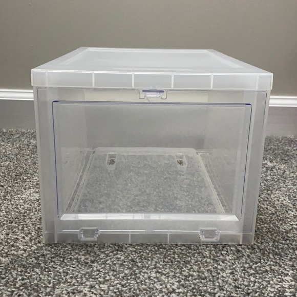 The Container Store Other - Small Drop-Front Shoe Box Translucent
